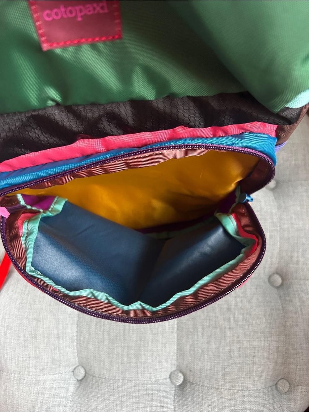 Cotopaxi Tasra 16L Del Día Backpack Multicolor Travel Pack - Picture 9 of 15